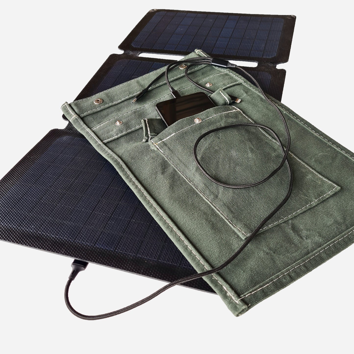 Canvas Bag - USB Solar Charger